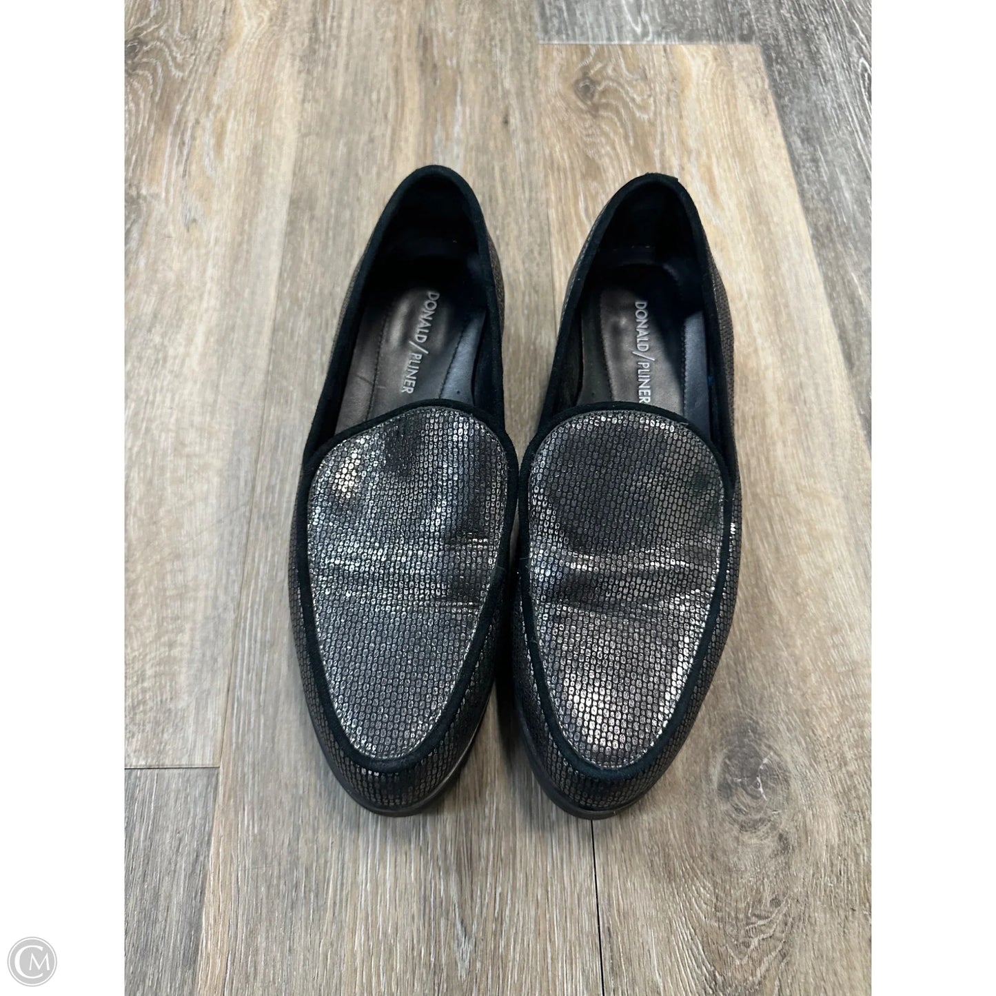 Shoes Heels Block By Donald Pliner In Silver, Size: 8