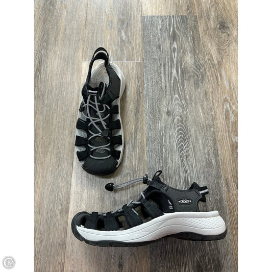 Shoes Athletic By Keen In Black, Size: 7