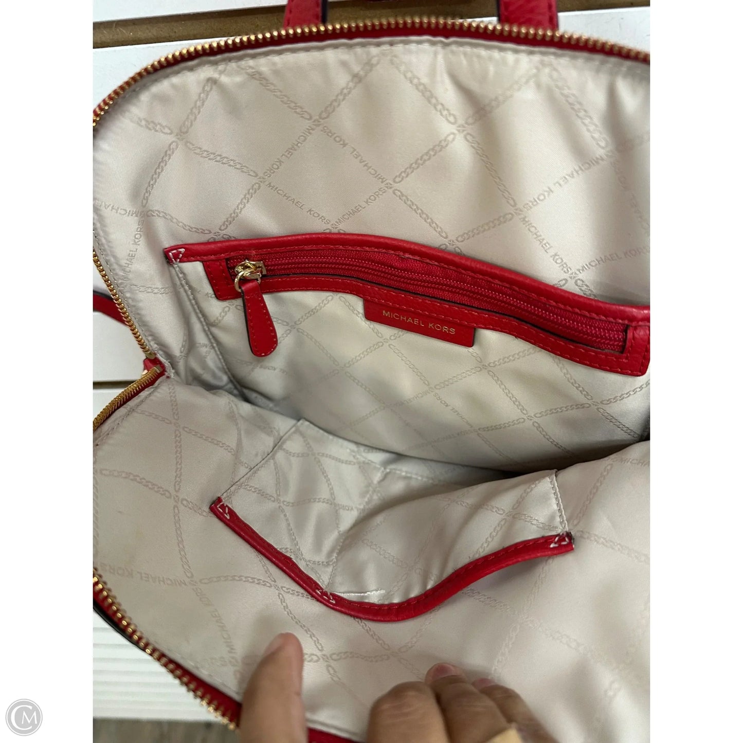 Backpack Designer By Michael Kors, Size: Medium