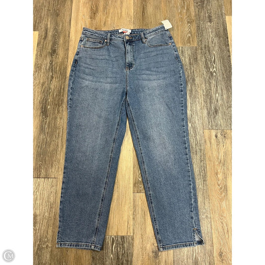 Jeans Straight By Arula In Blue Denim, Size: 10