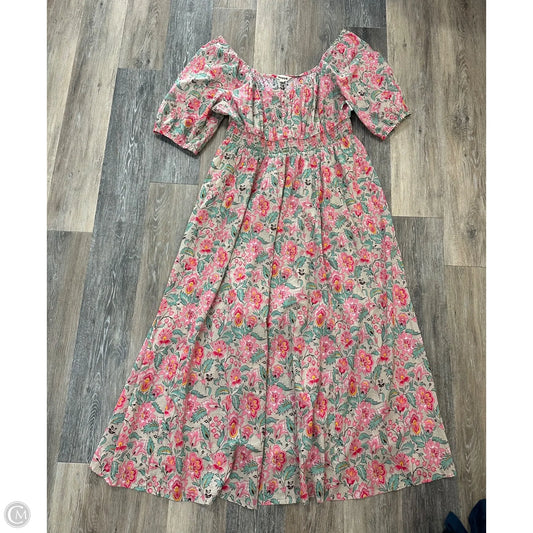 Dress Casual Maxi By Boden In Pink, Size: 2x
