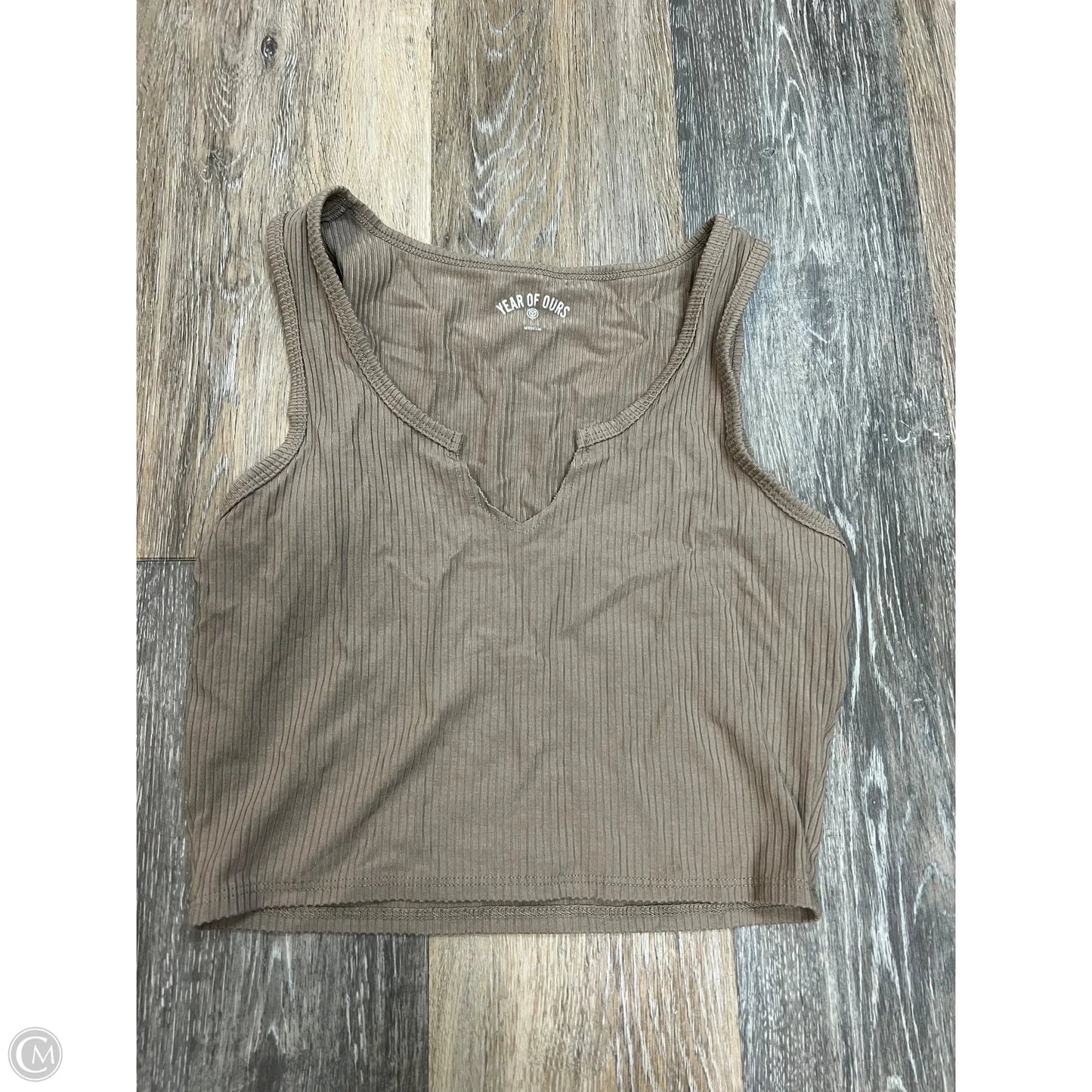 Tank Top By Year Of Ours In Tan, Size: M