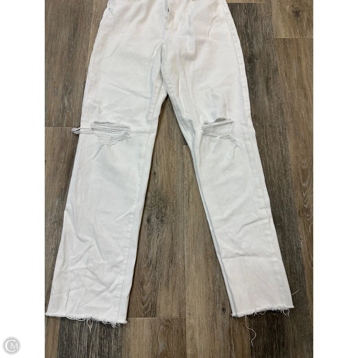 Jeans Straight By Favorite Daughter In White Denim, Size: 2