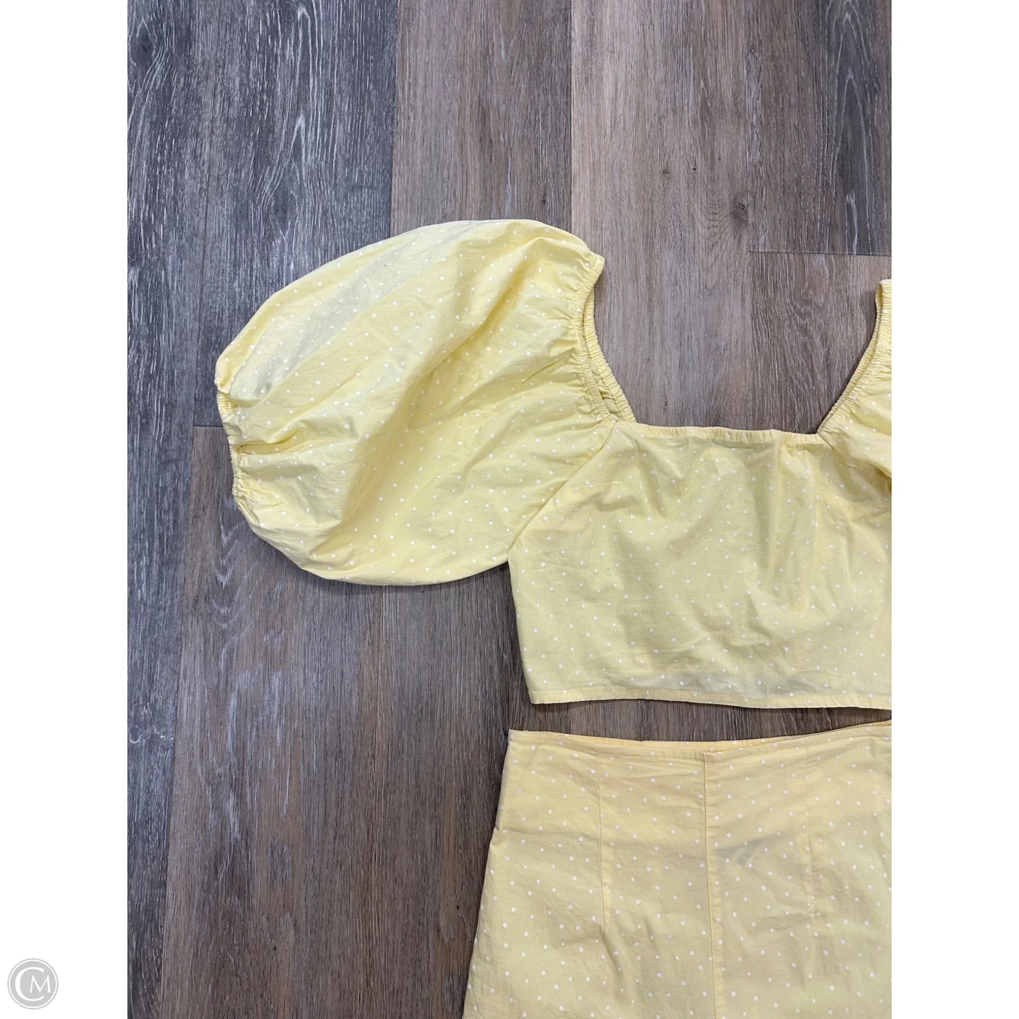 Pants Set 2pc By Billabong In Yellow, Size: S