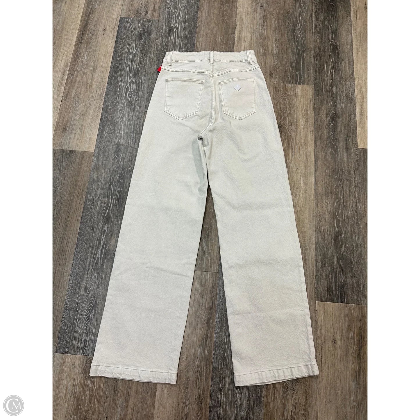 Jeans Boyfriend By Abrand In Cream, Size: 6