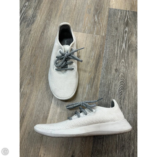 Shoes Athletic By Allbirds In White, Size: 7