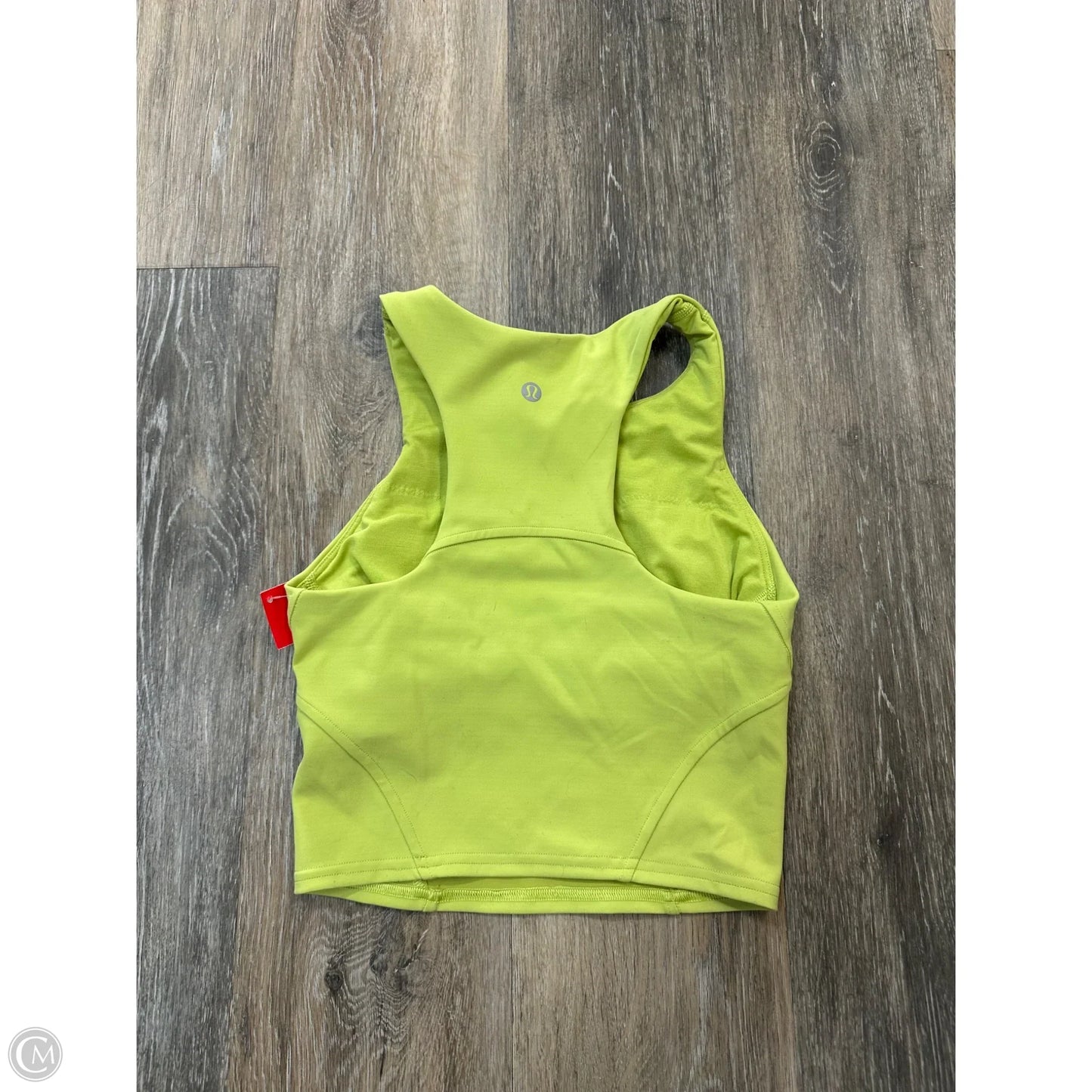 Athletic Tank Top By Lululemon In Green, Size: 0