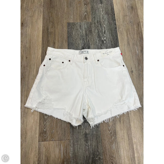 Shorts By Abercrombie And Fitch In White, Size: 8