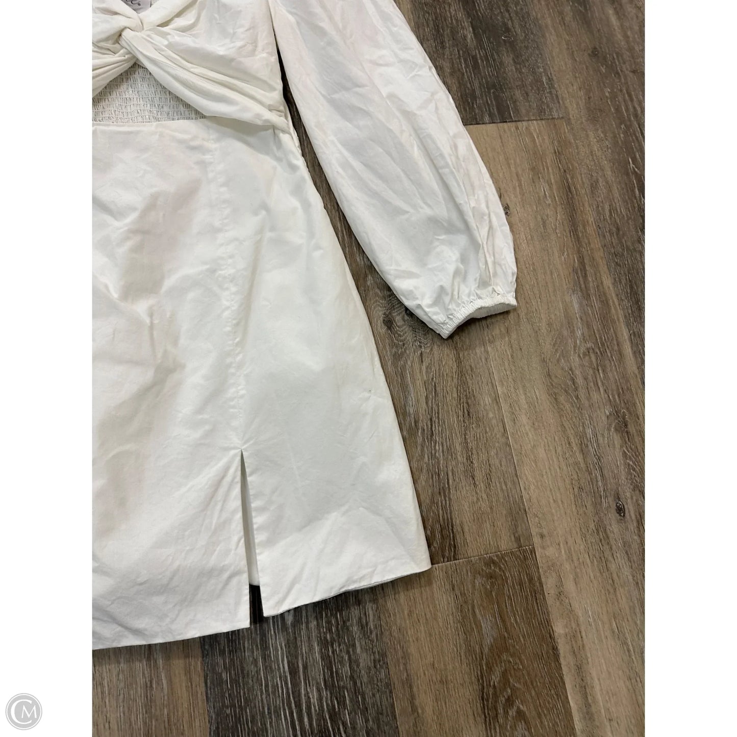 Dress Casual Short By Mare Mare In White, Size: S