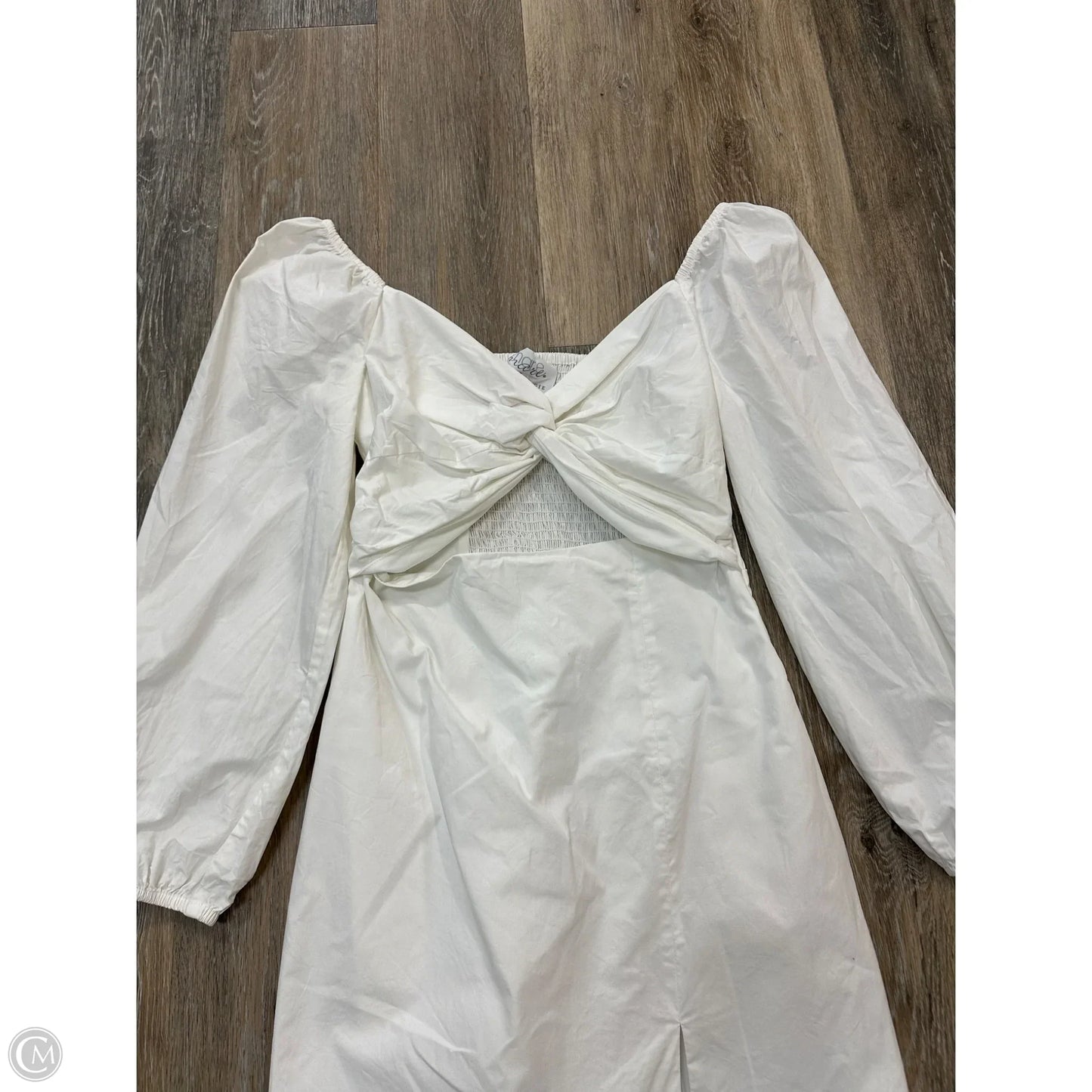 Dress Casual Short By Mare Mare In White, Size: S