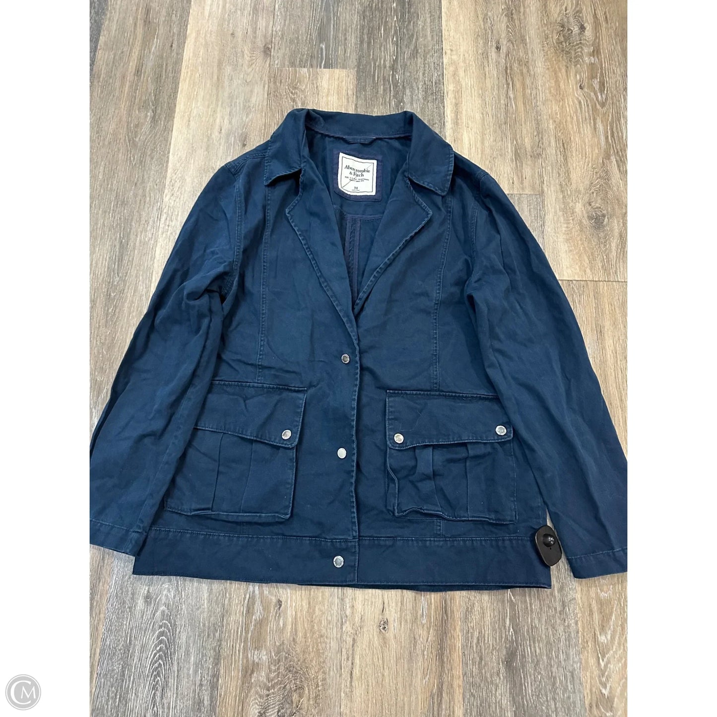 Jacket Other By Abercrombie And Fitch In Navy, Size: M