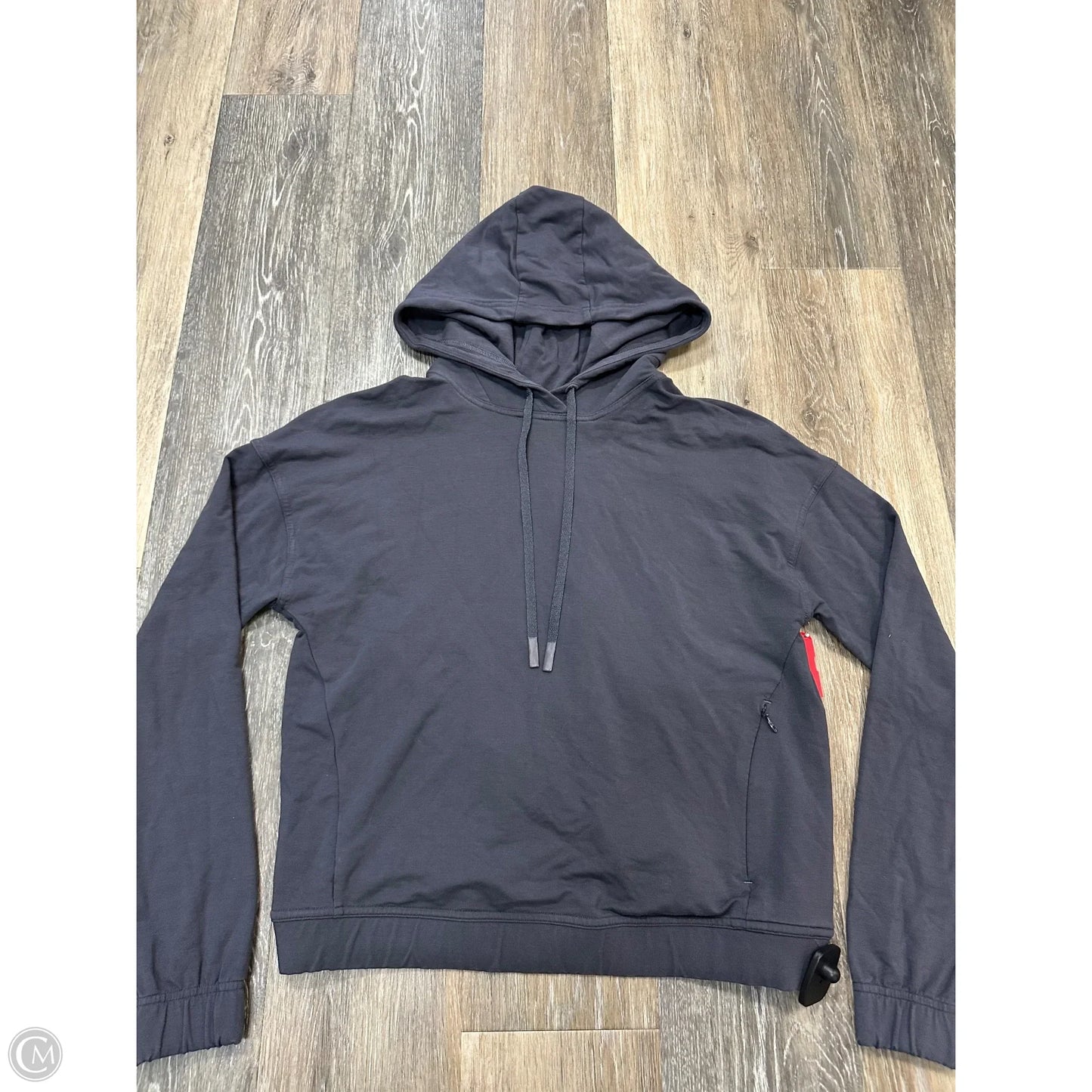 Sweatshirt Hoodie By Lululemon In Grey, Size: 6