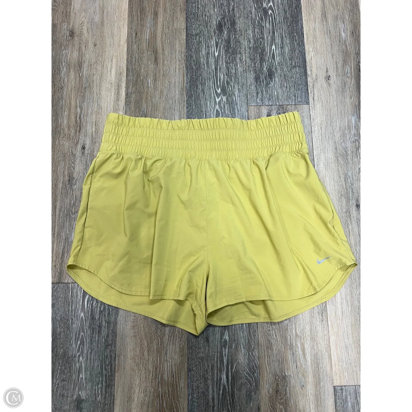 Athletic Shorts By Nike Apparel In Green, Size: Xxl