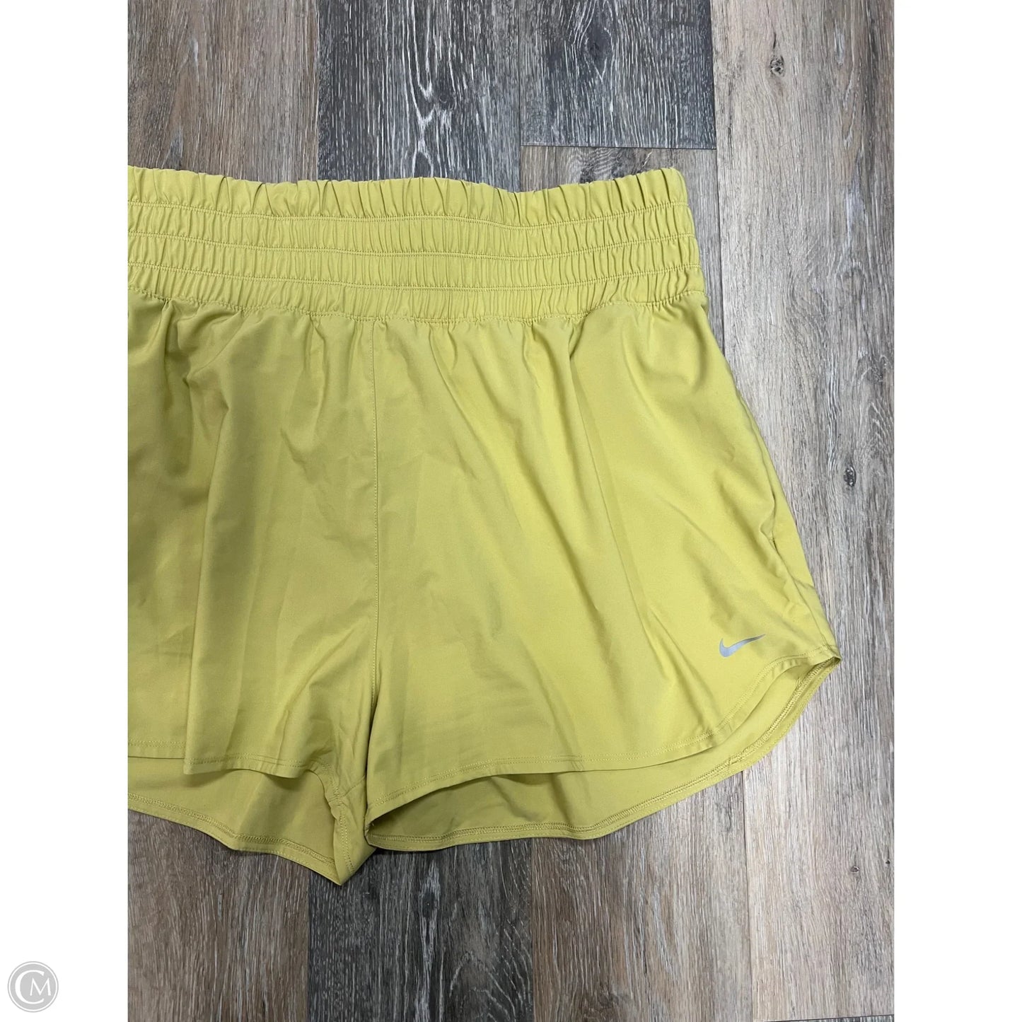 Athletic Shorts By Nike Apparel In Green, Size: Xxl