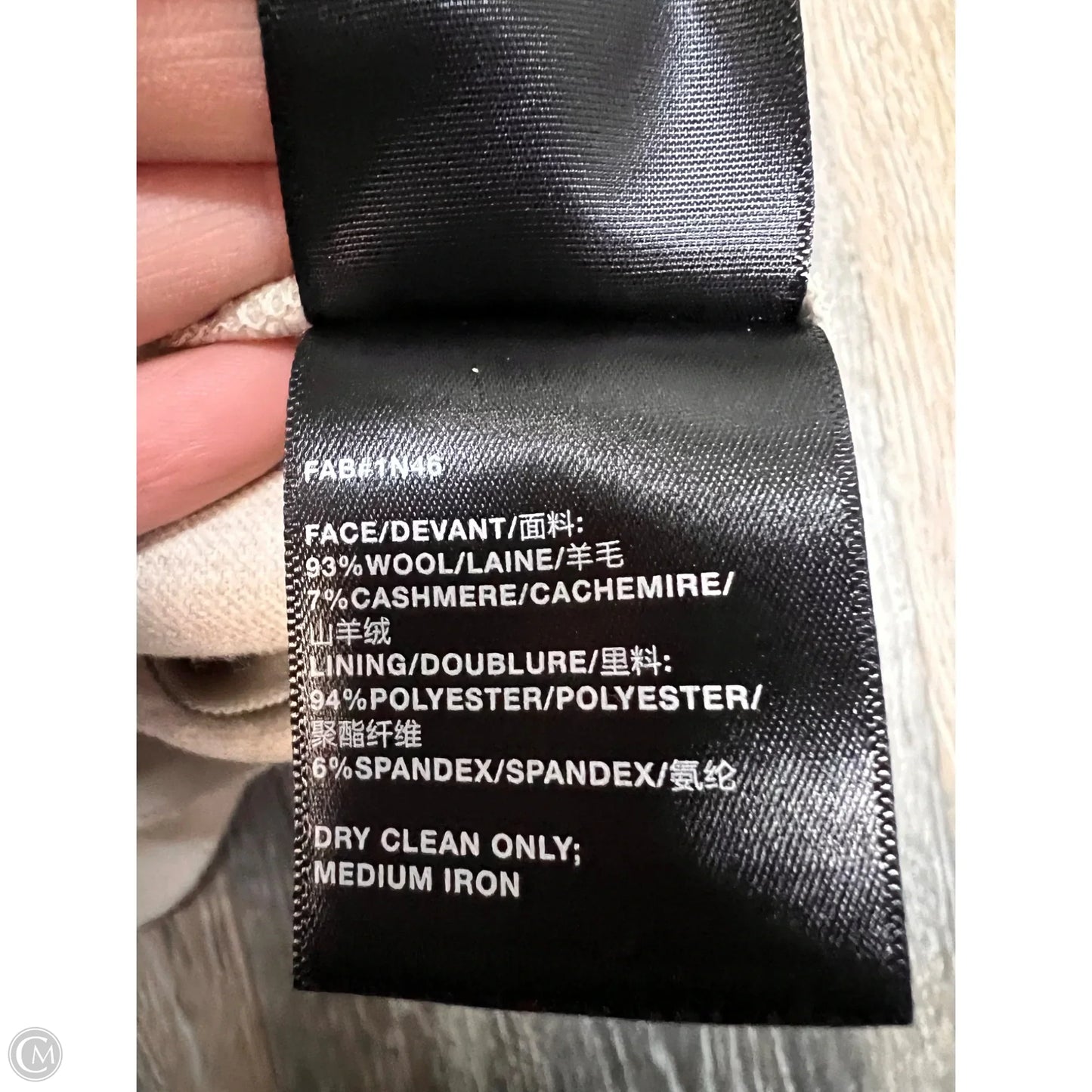 Pants Cropped Designer By Lafayette 148 In Taupe, Size: 12