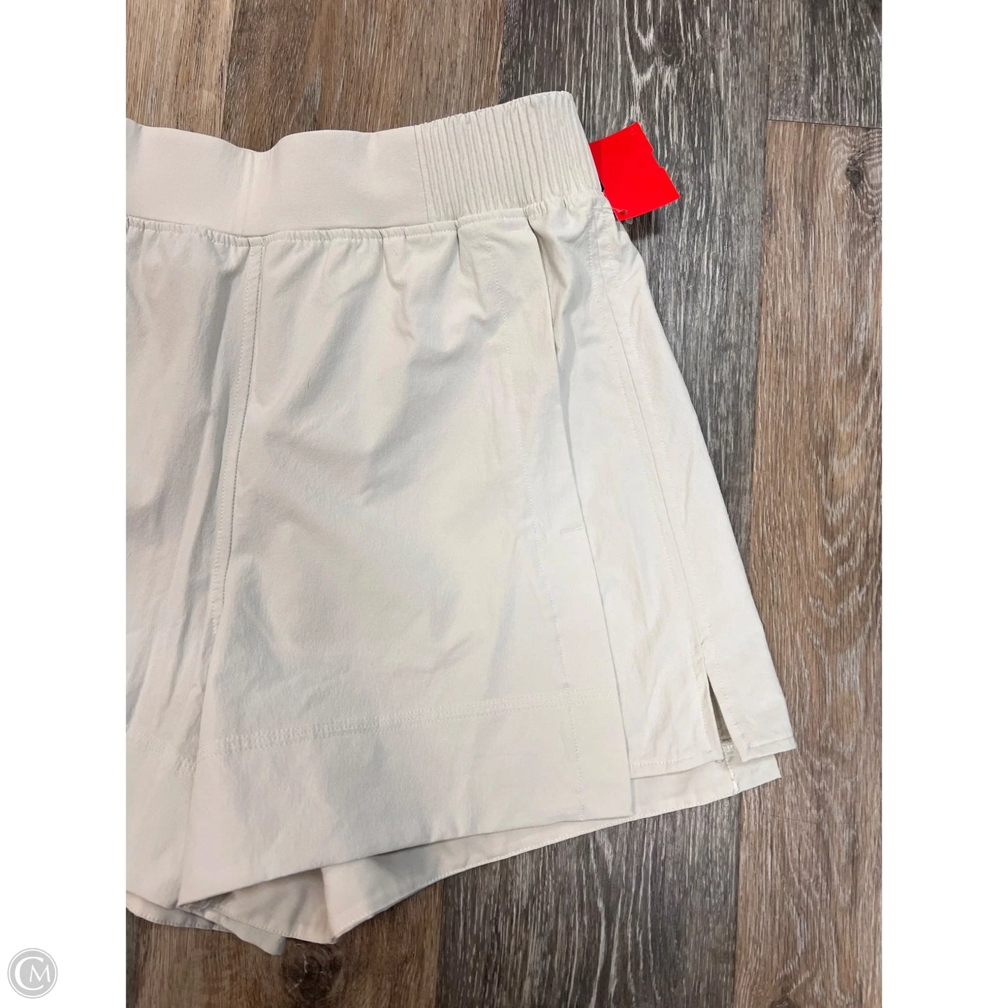 Athletic Shorts By Lululemon In Cream, Size: S