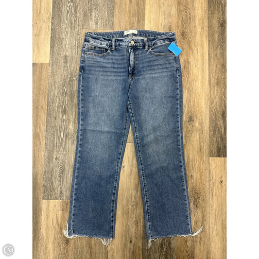 Jeans Cropped By Bke In Blue Denim, Size: 10