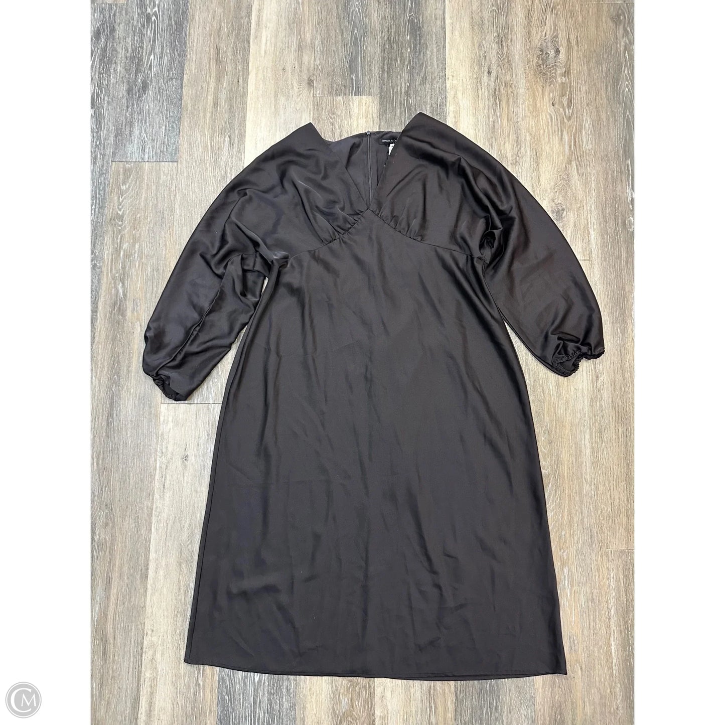 Dress Casual Maxi By Banana Republic In Brown, Size: 20