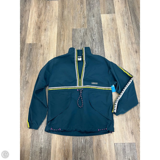 Athletic Jacket By Adidas In Blue, Size: Xs