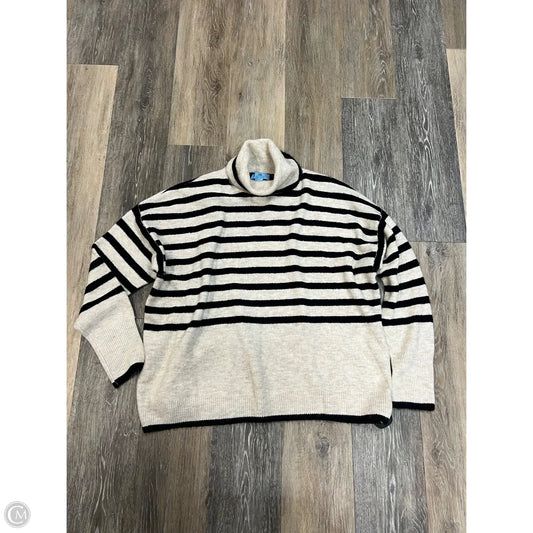 Sweater By Cece In Striped Pattern, Size: M