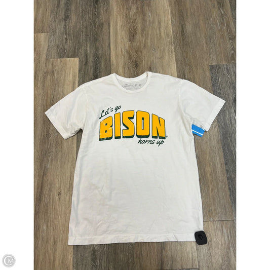 Athletic Top Short Sleeve By Gameday Social In White, Size: L