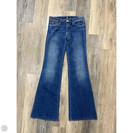 Jeans Wide Leg By Mother In Blue Denim, Size: 6/28