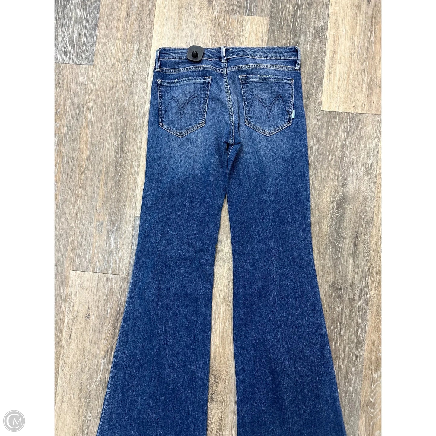 Jeans Wide Leg By Mother In Blue Denim, Size: 6/28