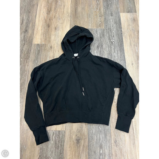 Sweatshirt Hoodie By Evereve In Black, Size: M