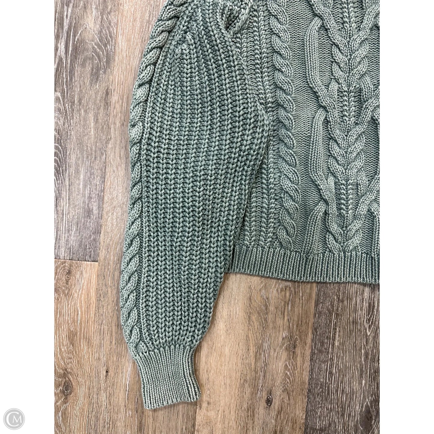 Sweater By Free People In Green, Size: Xs