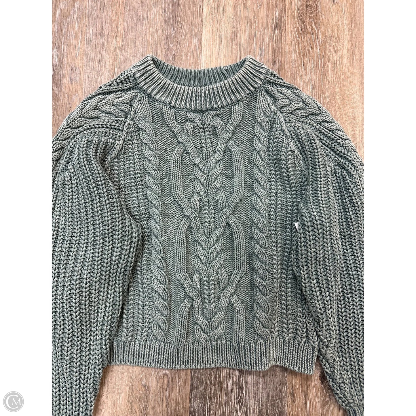 Sweater By Free People In Green, Size: Xs