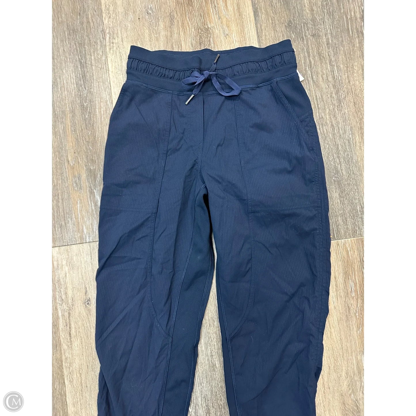 Athletic Pants By Lululemon In Navy, Size: 4