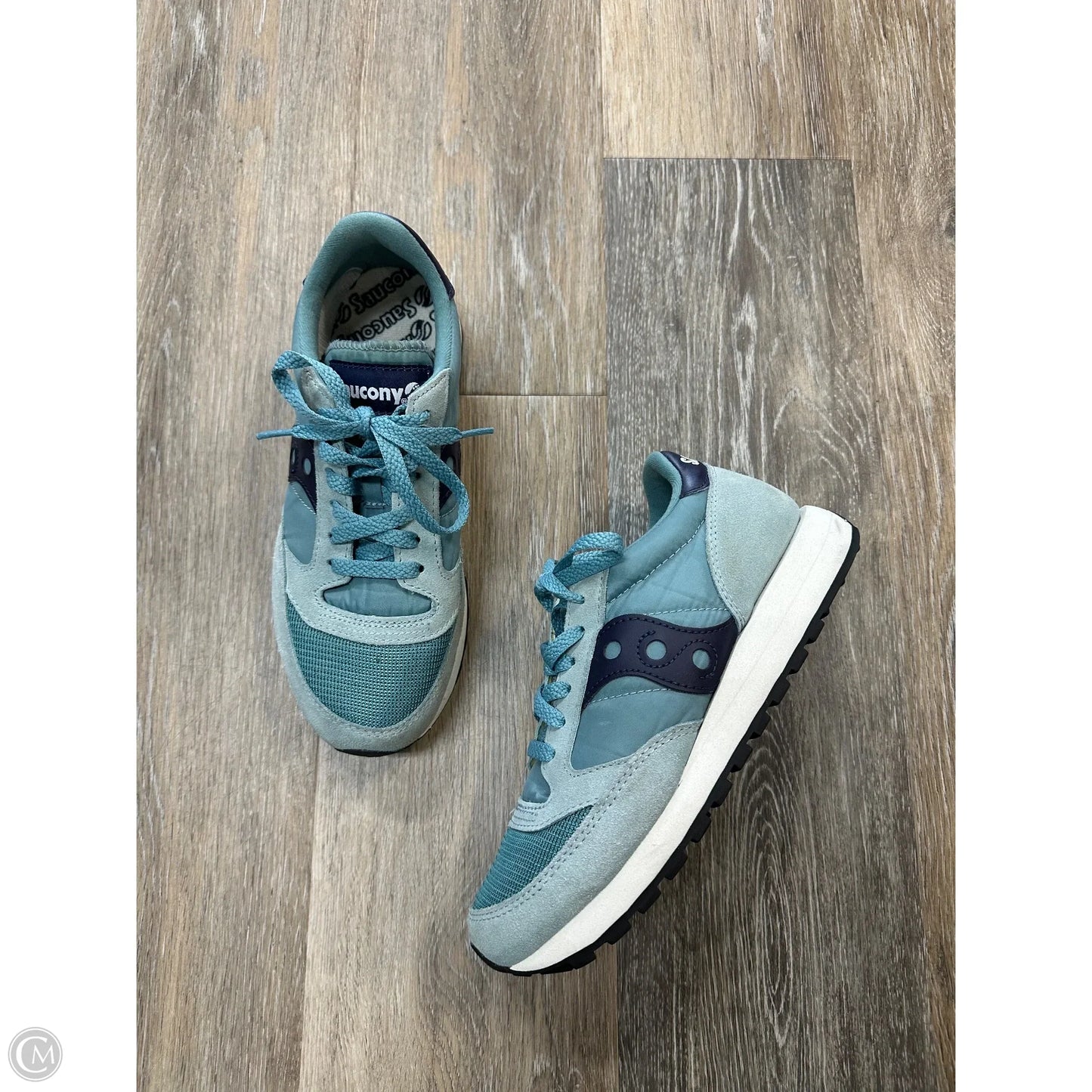 Shoes Athletic By Saucony In Blue, Size: 7.5