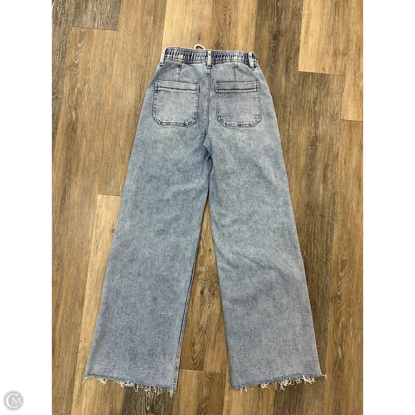 Jeans Straight By Flying Monkey In Blue Denim, Size: 0