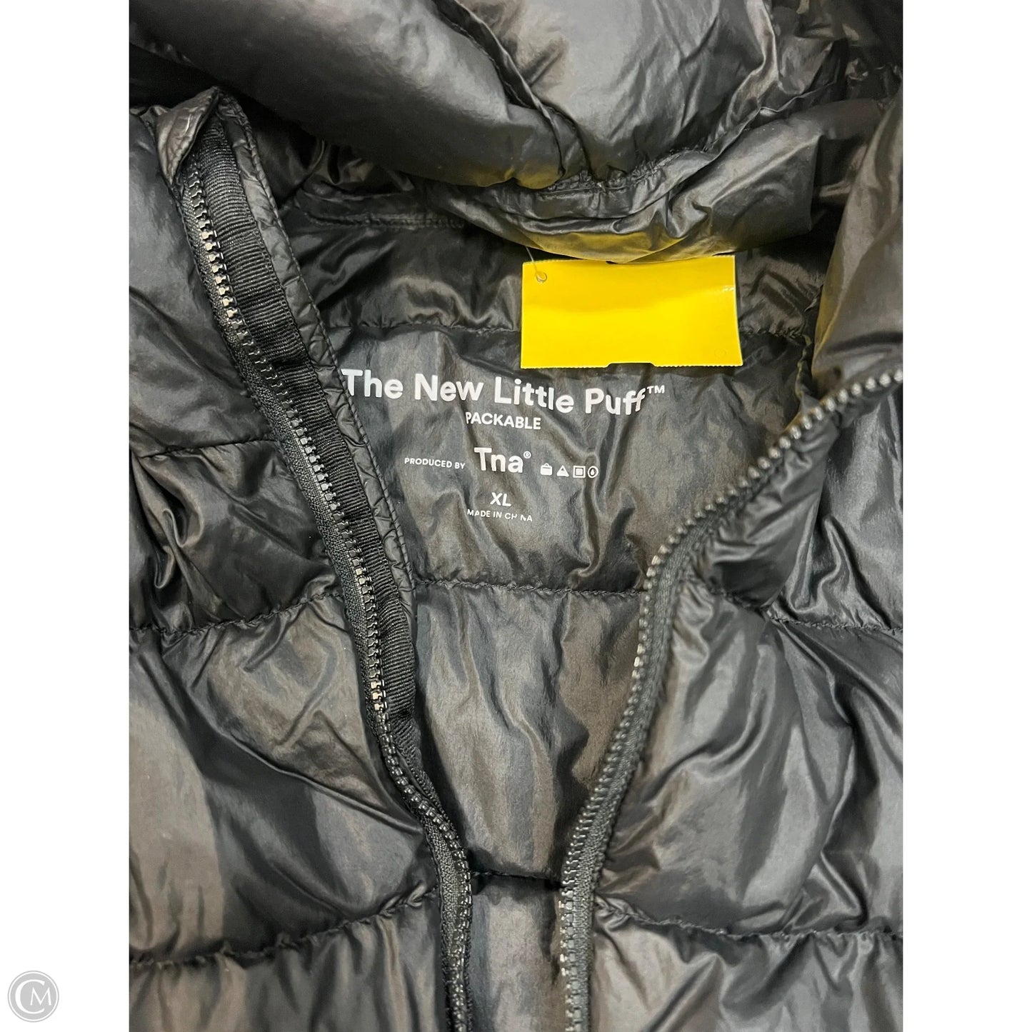 Coat Puffer & Quilted By Tna In Black, Size: Xl