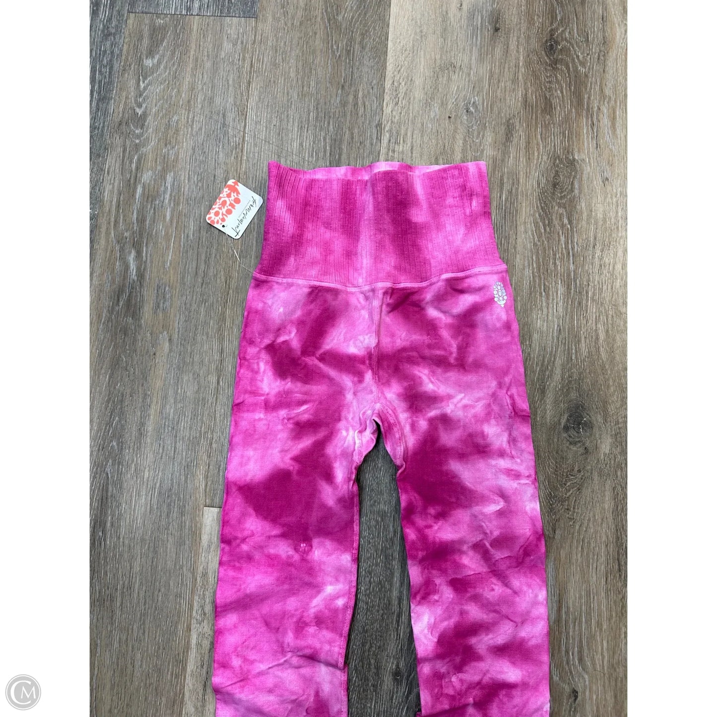 Athletic Leggings By Free People In Pink, Size: Xs