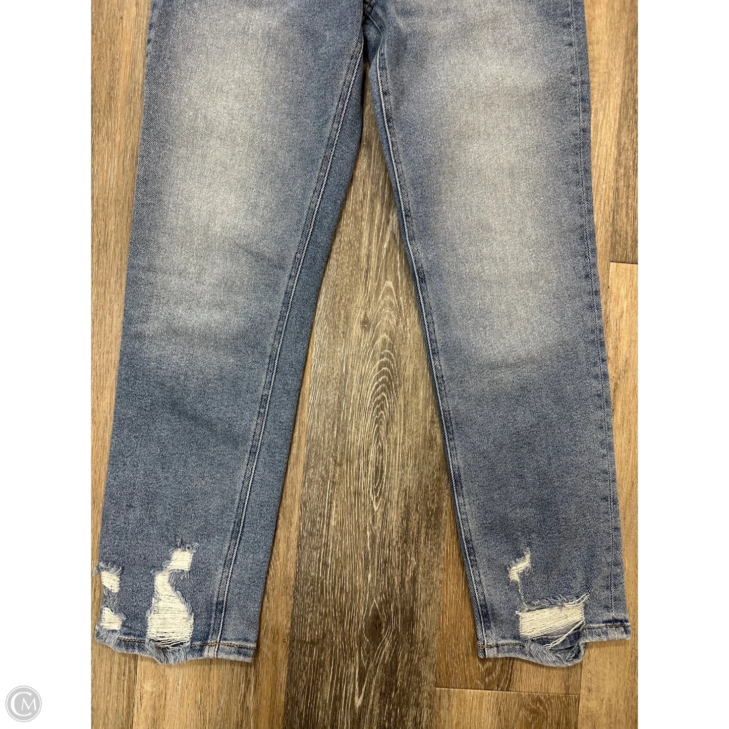 Jeans Straight By Kancan In Blue Denim, Size: 0