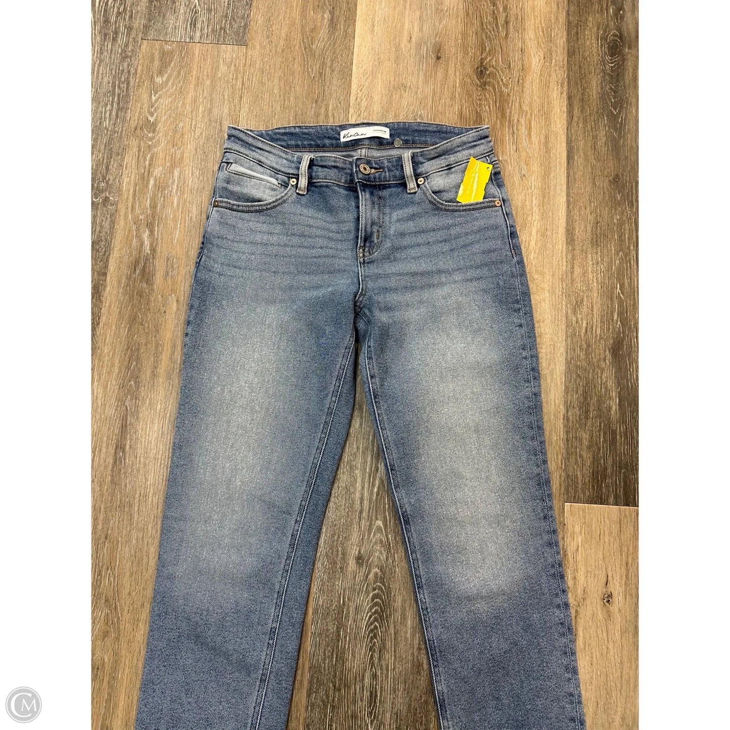 Jeans Straight By Kancan In Blue Denim, Size: 0
