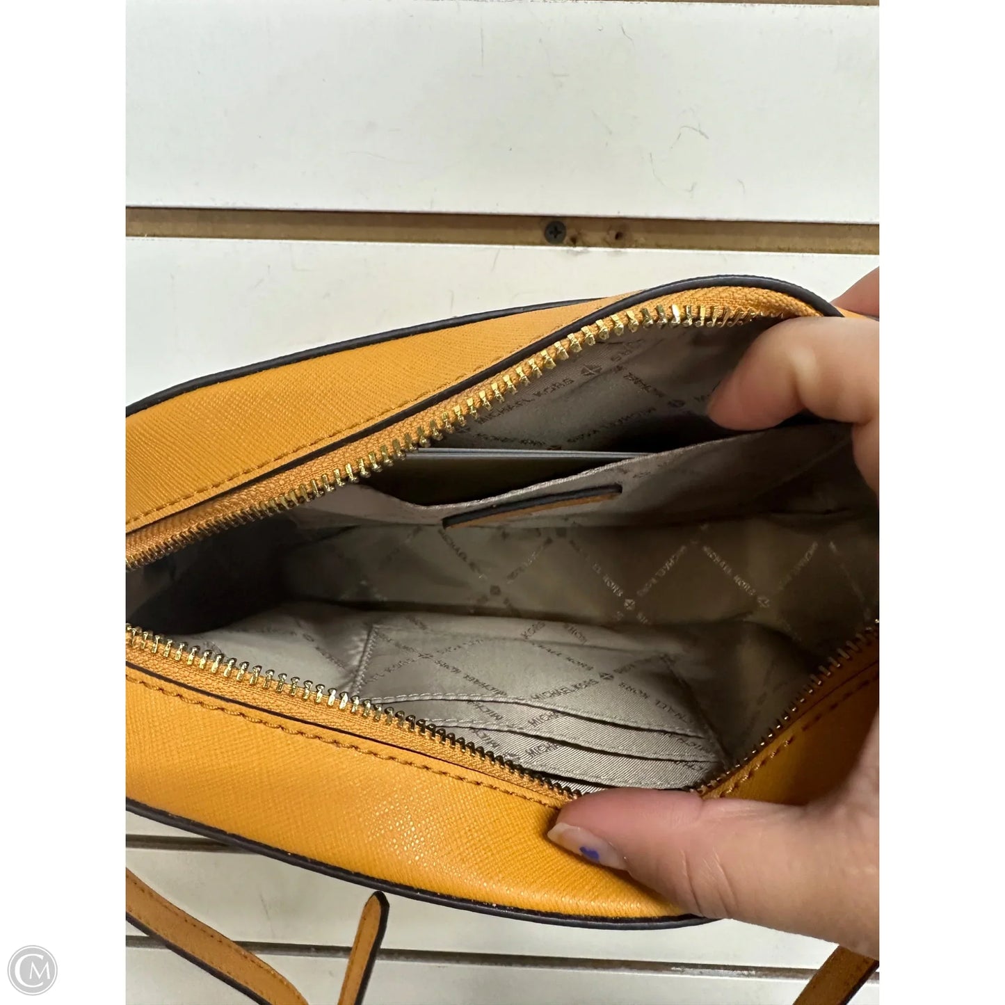 Crossbody Designer By Michael Kors, Size: Medium