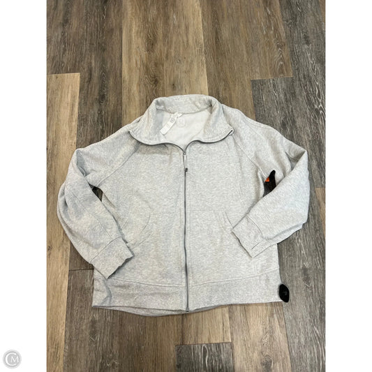 Sweatshirt Collar By Lululemon In Grey, Size: M