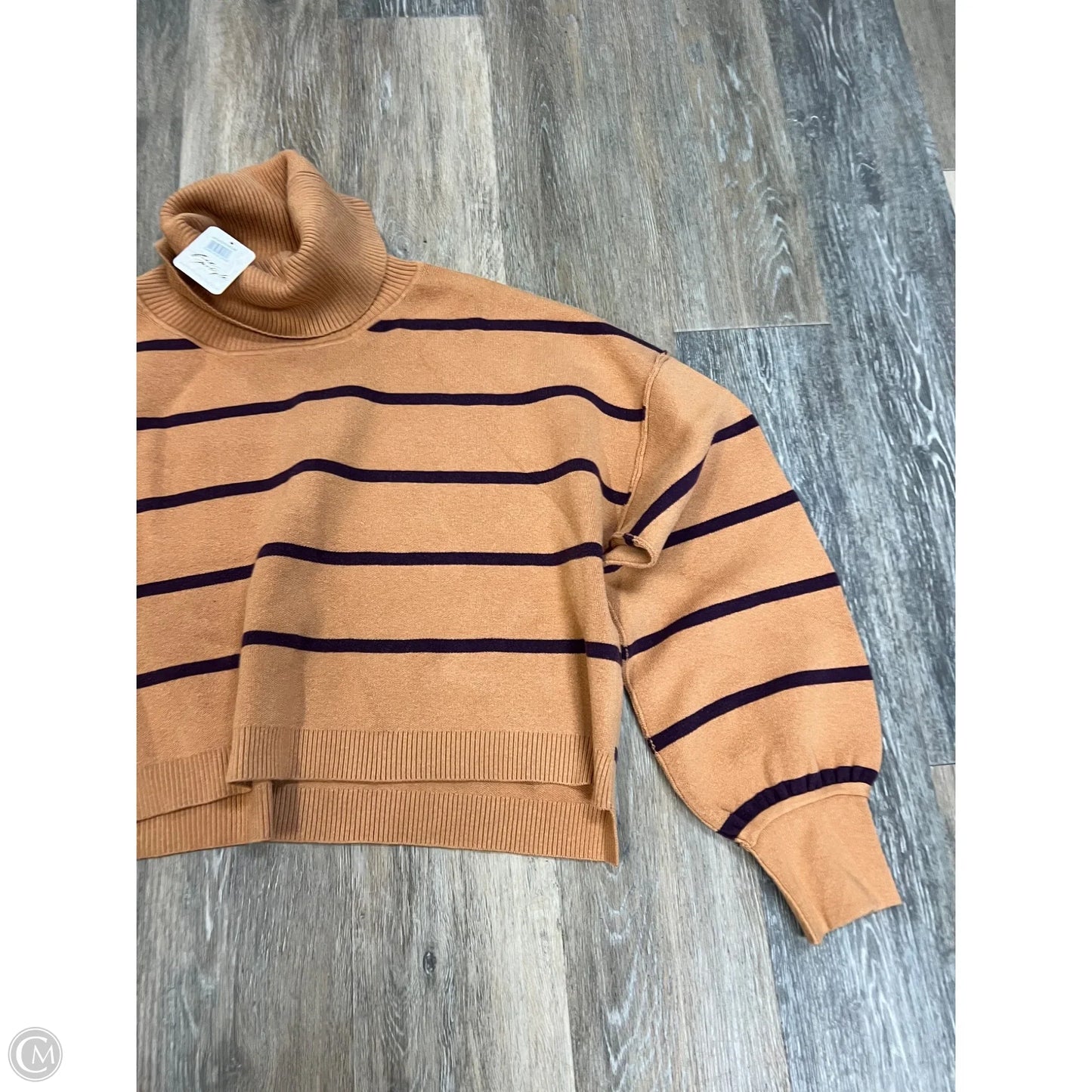 Sweater By Free People In Striped Pattern, Size: S