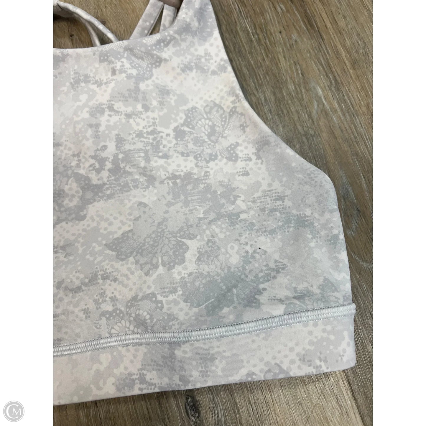 Athletic Bra By Lululemon In Grey, Size: 2