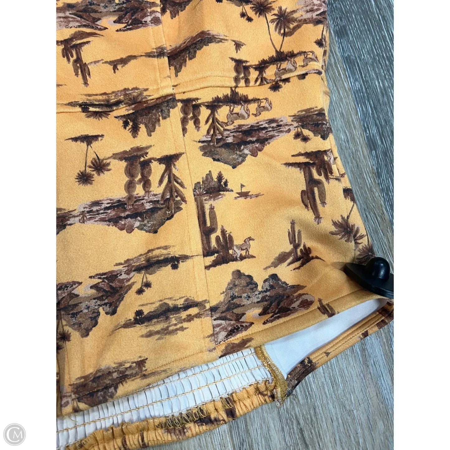 Top Sleeveless By Sterling and Stitch In Gold, Size: Xl