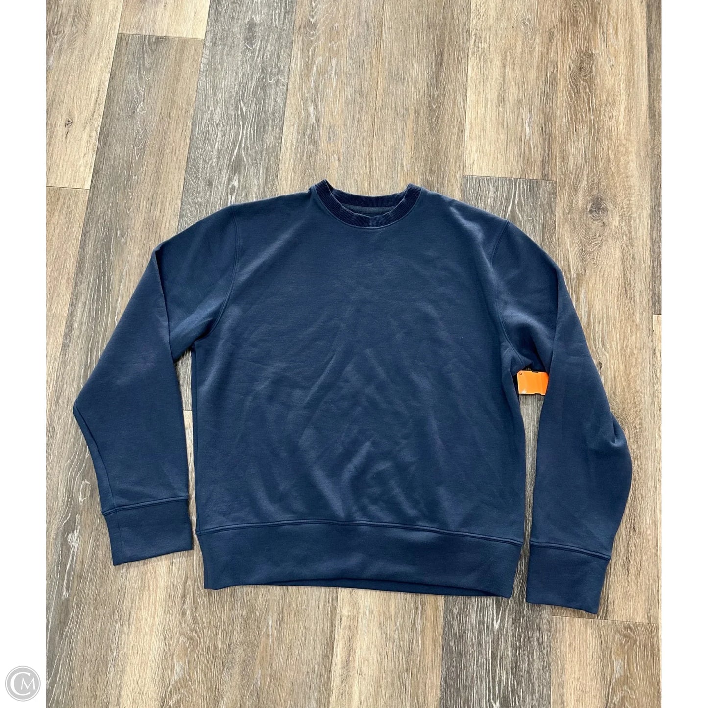 Athletic Sweatshirt Crewneck By Outdoor Voices In Navy, Size: S