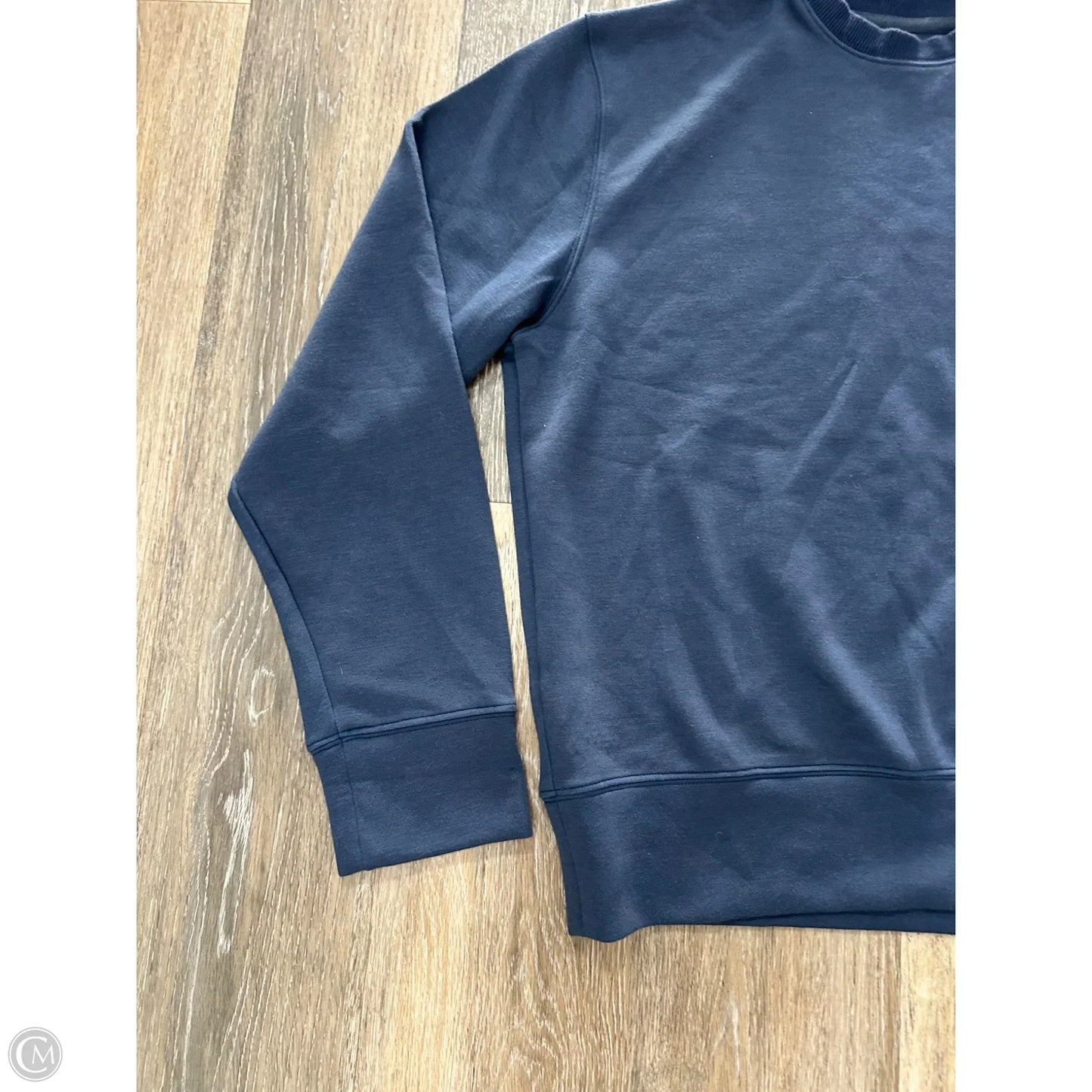 Athletic Sweatshirt Crewneck By Outdoor Voices In Navy, Size: S