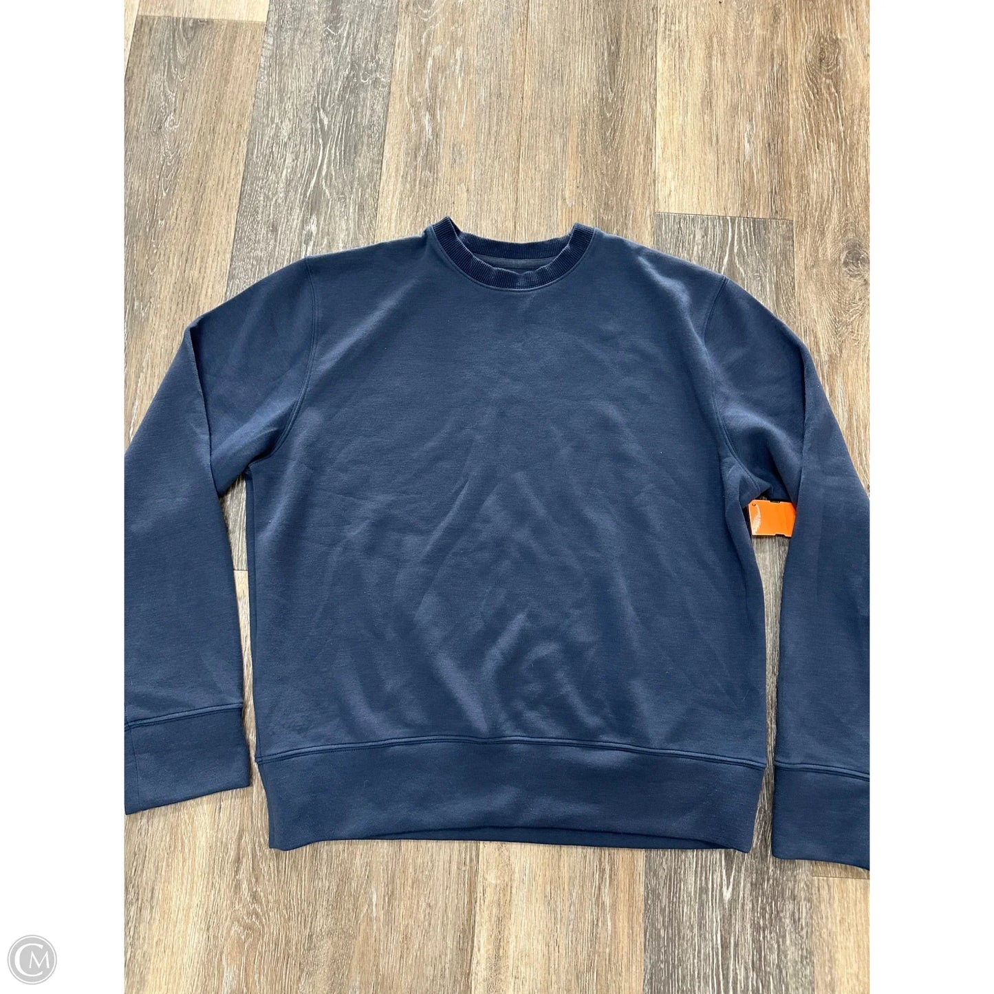 Athletic Sweatshirt Crewneck By Outdoor Voices In Navy, Size: S