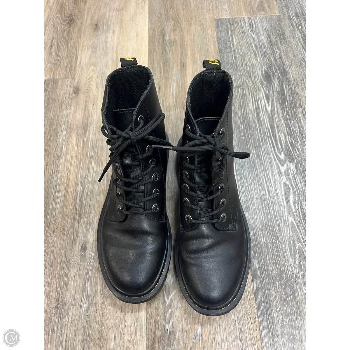 Boots Combat By Dr Martens In Black, Size: 8
