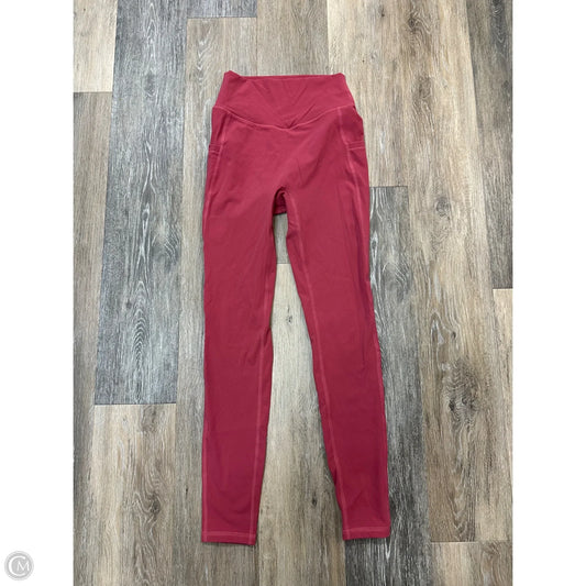 Athletic Leggings By Buffbunny In Pink, Size: S