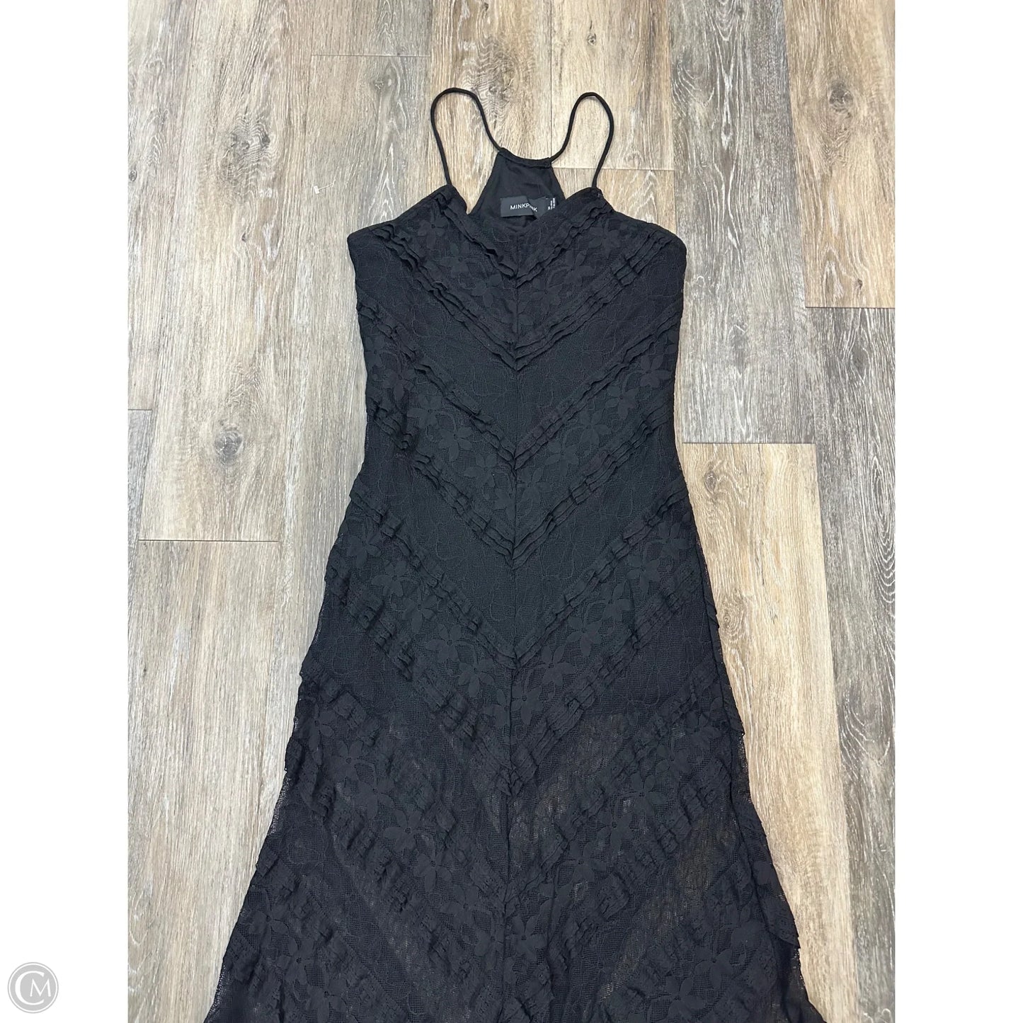 Dress Casual Maxi By Minkpink In Black, Size: M