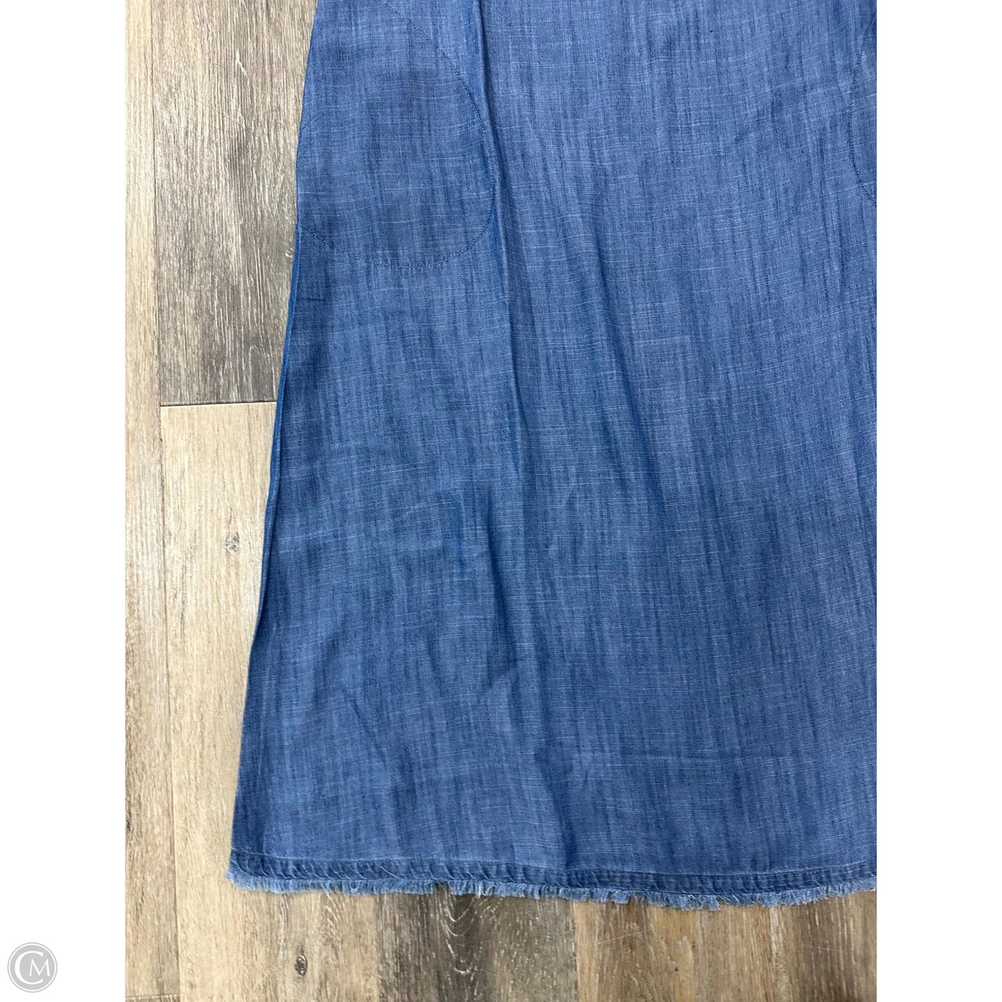 Dress Casual Maxi By J. Jill In Blue Denim, Size: S
