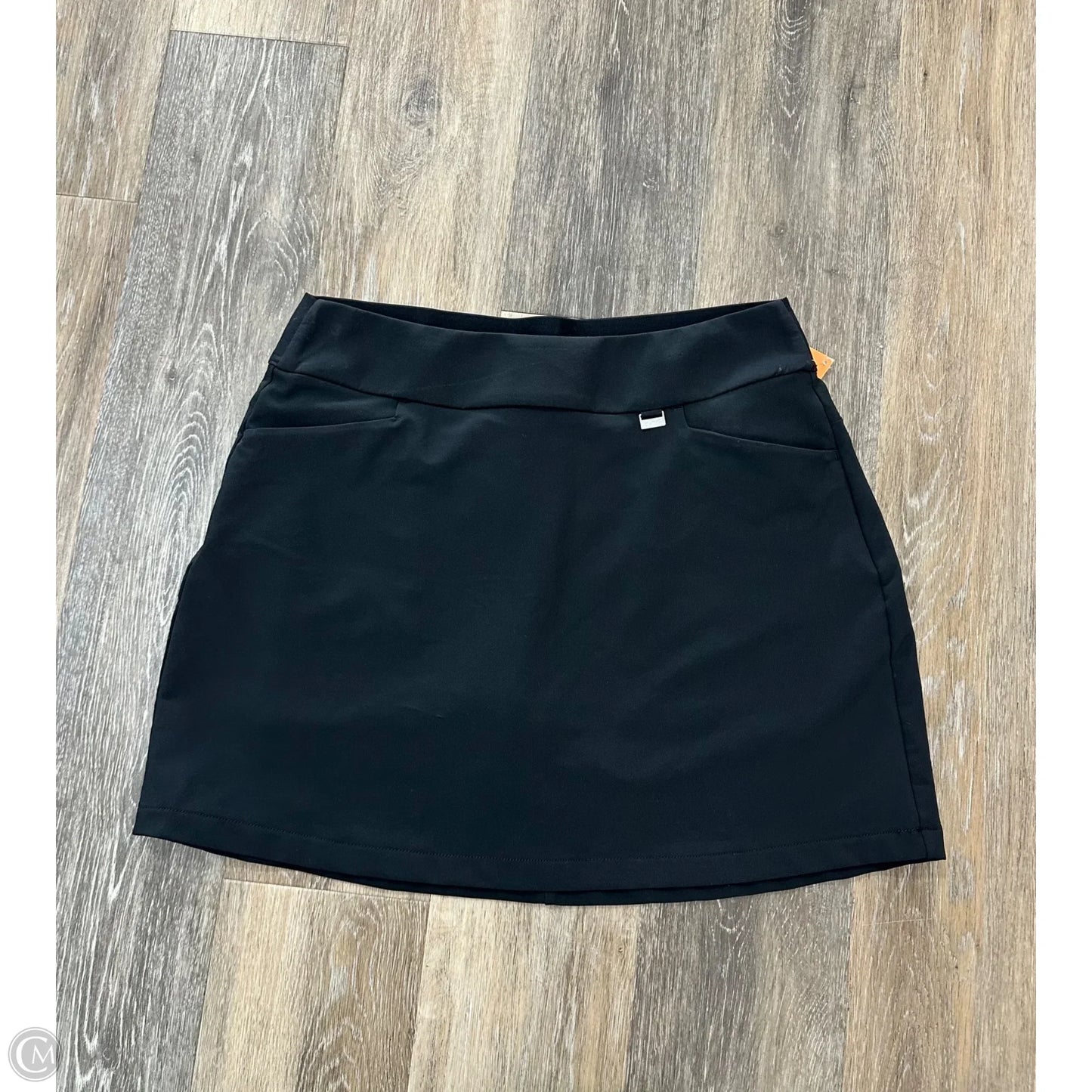 Athletic Skort By Greg Norman In Black, Size: M